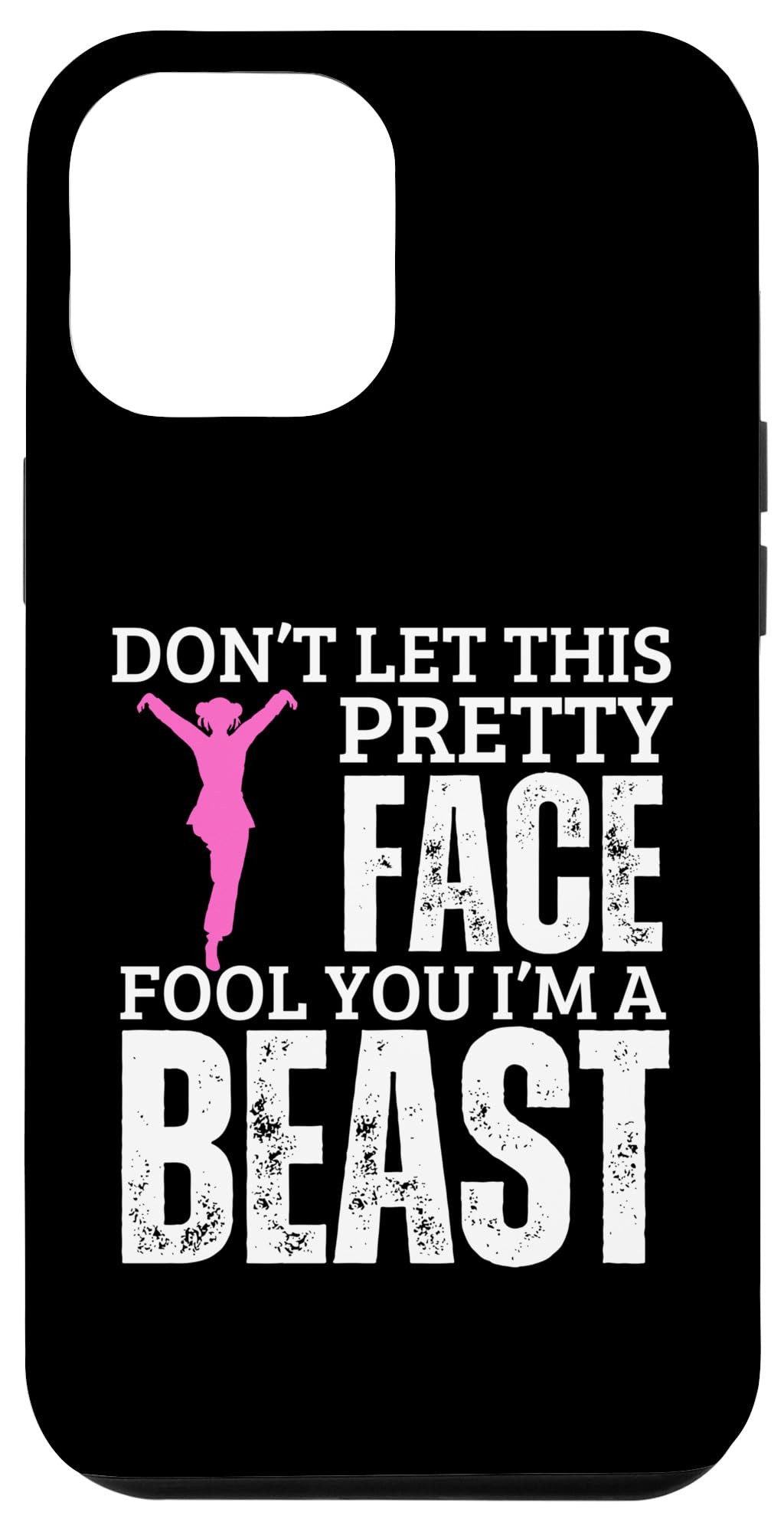 iPhone 15 Plus Kung Fu Girl I'm A Beast Funny Women Kung Fu Case