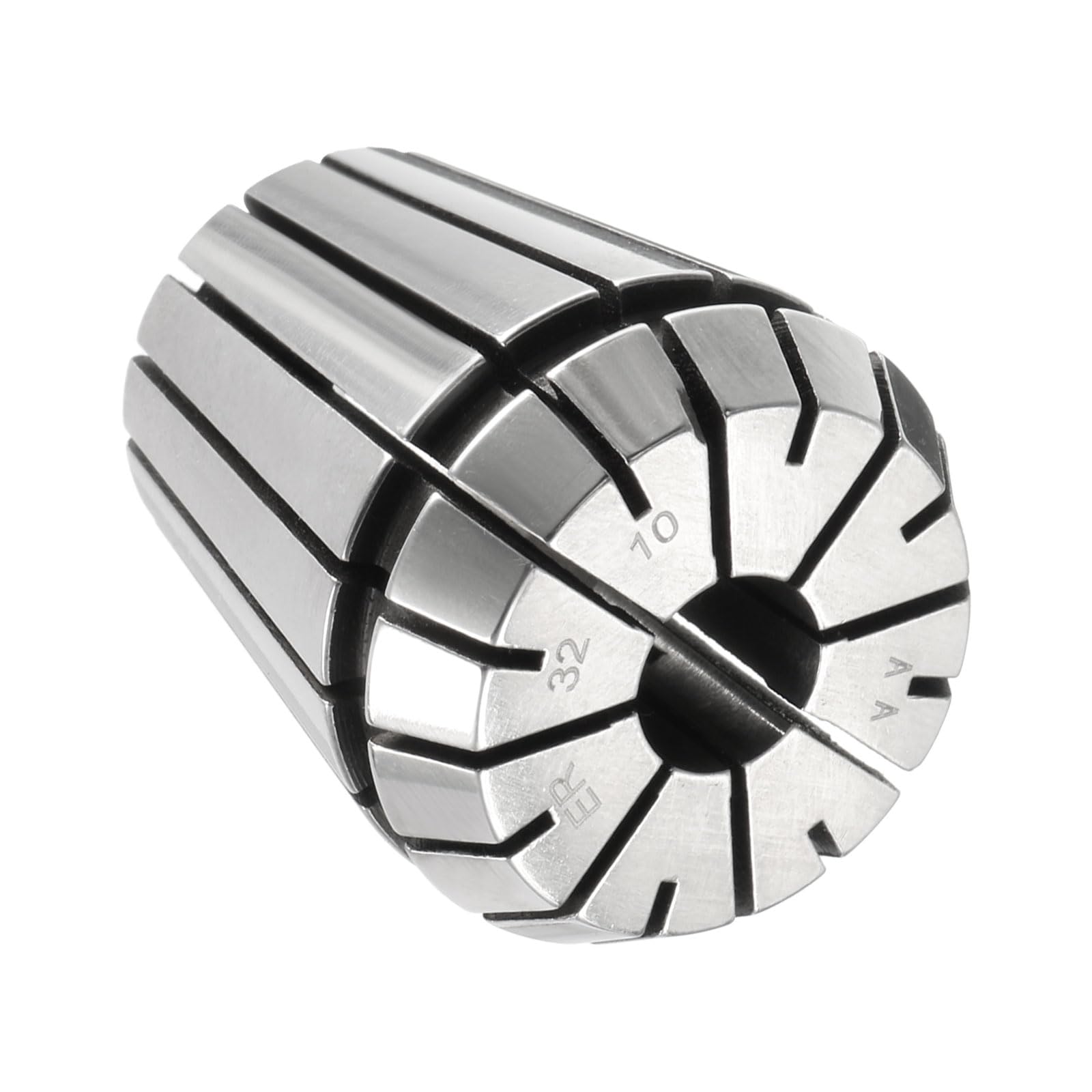 CoCud Spring Collet Chuck, ER-32 Spring Collet 10mm Clamping Diameter, 65MN Spring Steel Convenient Disassembly Chuck - (Applications: for CNC Engraving Machine Tool)