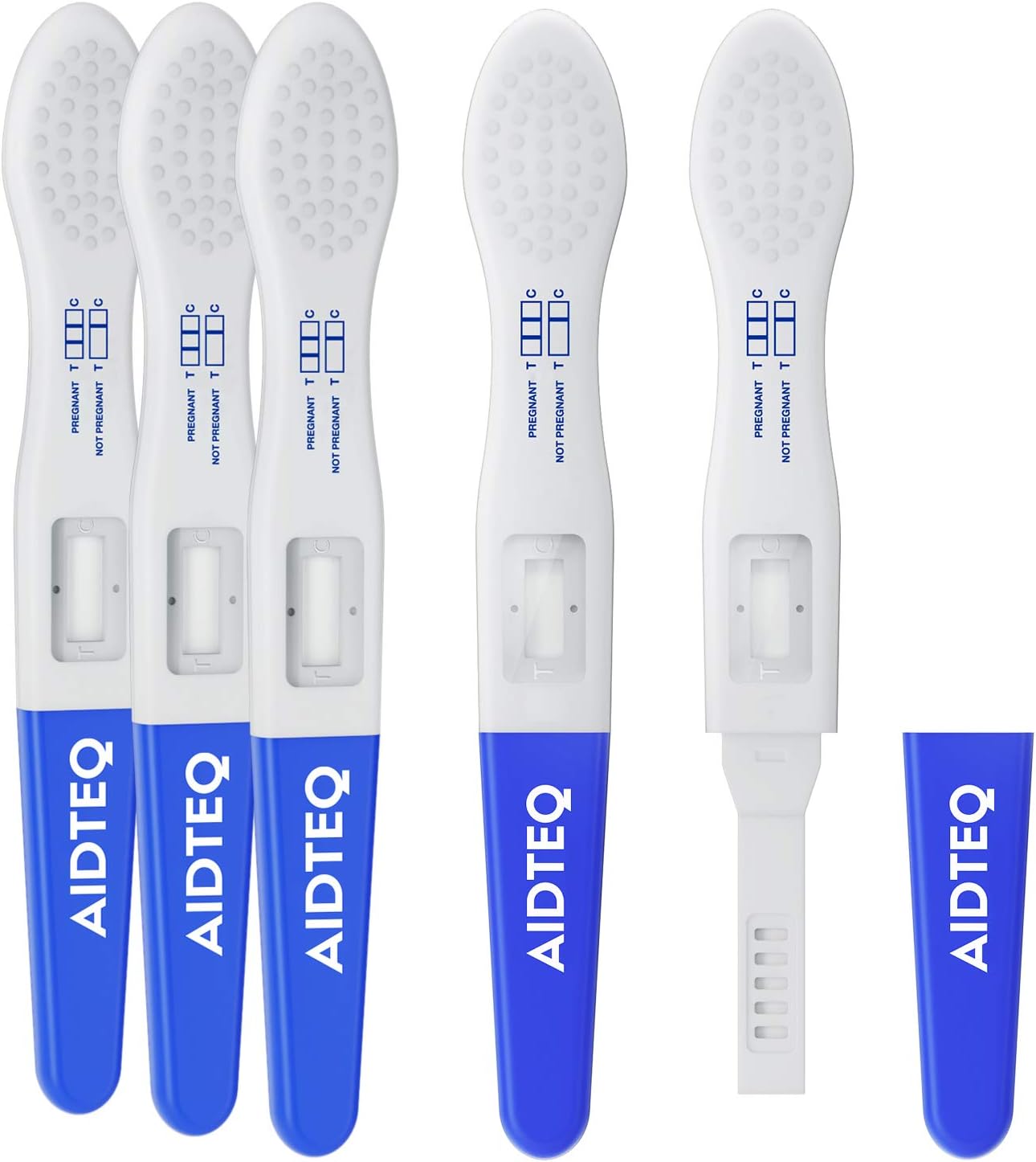 5 x Aidteq Professional Ultra Early Pregnancy Test Dip Cards Ultra