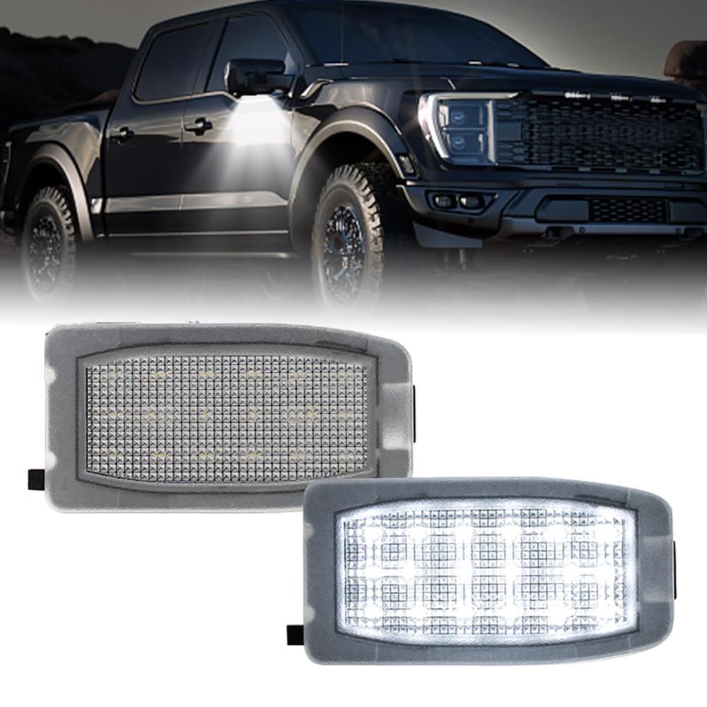 Photo 1 of nsautolighting LED Side Mirror Puddle Lights Asssembly for 2004-2015 Niss'an Titan/Armada 2004-2010 Infiniti QX56 Mirror Puddle Turn Signal Indicator Lamps OEM 26442-7S600