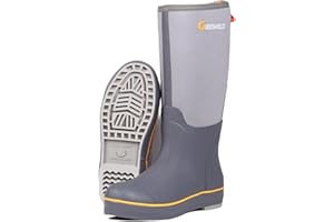 GIEESHIELD Ultra-Light Waterproof Rubber Boots for Men and Women - Durable Construction with 6mm Neoprene Insulation for Versatile All-Season Use in Hunting, Fishing, Work and Garden Size 5 to 14