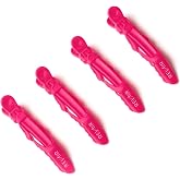RevAir Up for Grabs Hair Sectioning/Styling Clips Raspberry - expanding clips