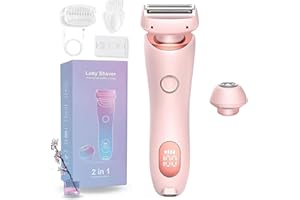 GDSAFS Dusk Razor for Women - Dusk Glide Pro 3.0 Shaver, Dusk Electric Waterproof Shaver Razor for Women, Removable Head, Wet Dry, Painless Hair Removal, Bikini Trimmer for Women Pubic Hair (Pink*1)