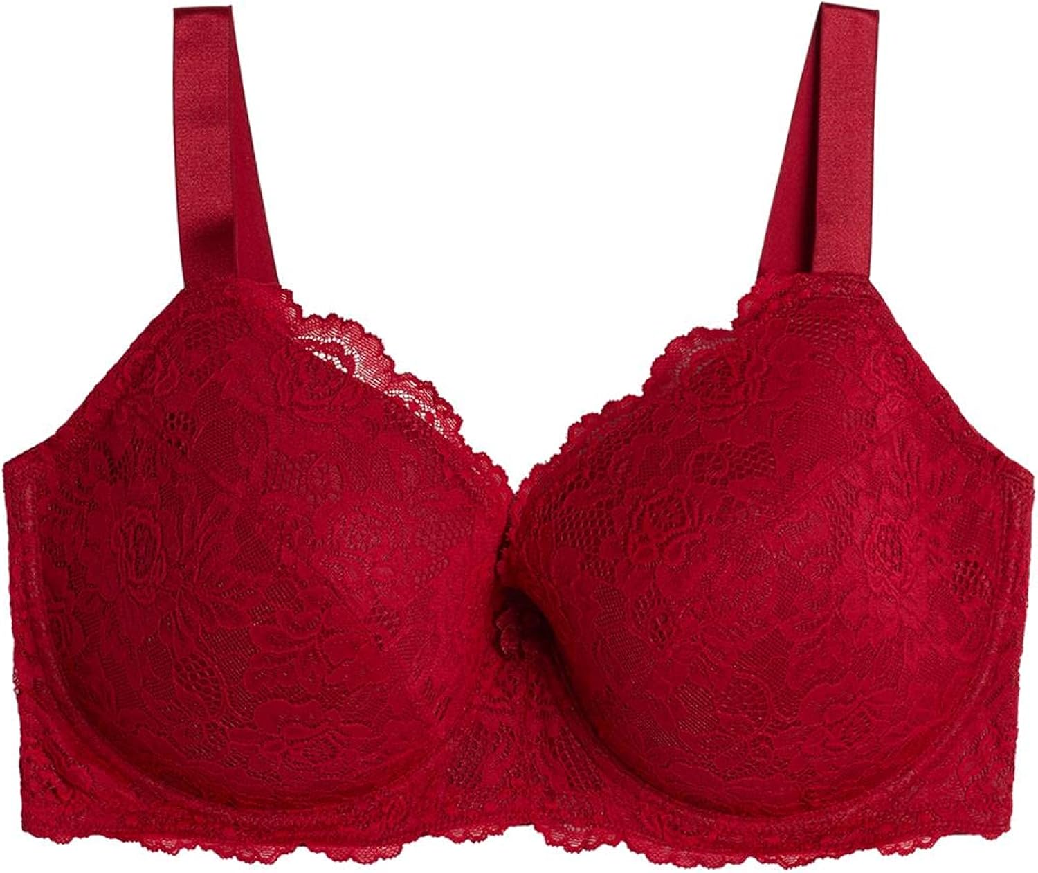 Intimissimi Womens Mina Lace Bra Red at Amazon Women’s