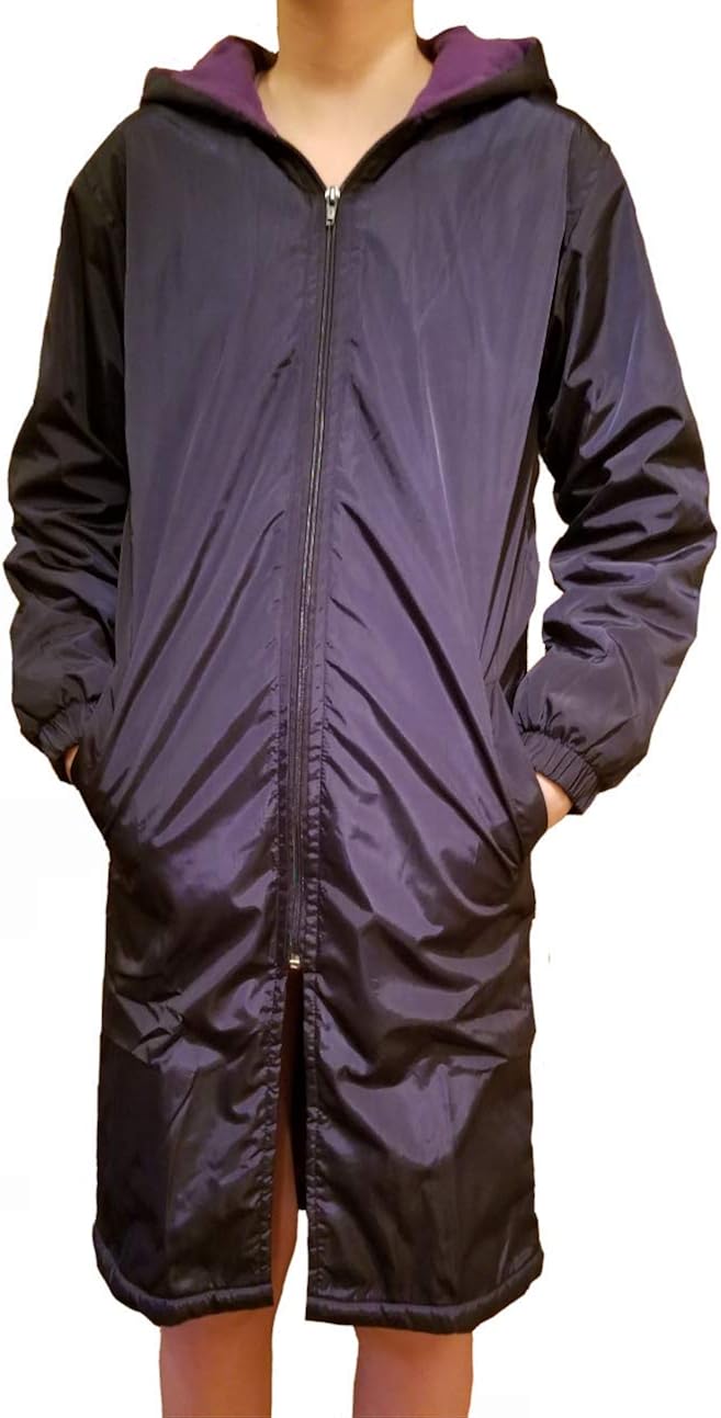 Homester Swim Team Parka Jacket Kids Youth Fleece Lining