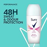 Sure Women Bright Bouquet Antiperspirant Roll On 50ml 48H Sweat Odour view 3