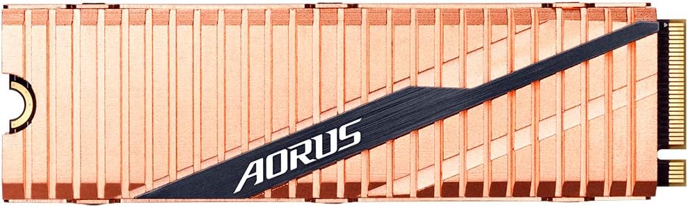 Gigabyte AORUS NVMe Gen4 1TB SSD M.2 PCIe 4.0 x4 5000MB/s Read GP-ASM2NE6100TTTD