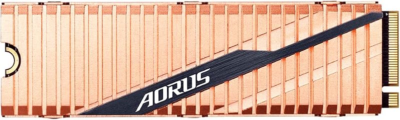 Gigabyte AORUS NVMe Gen4 1TB SSD M.2 PCIe 4.0 x4 5000MB/s Read GP-ASM2NE6100TTTD