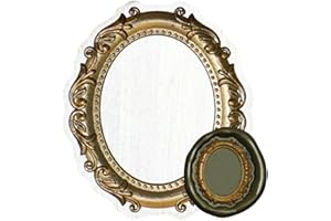 Frame Wax Stamp, 3D Embossed Relief Carving Head for Wax Stamp Kit, Decor for Envelope Letter Wedding Invitation