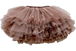 Colorful Childhood Baby Girls' Tutu Skirt Toddler 6 Layered Tulle Tutus 1-8T