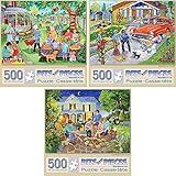 Bits and Pieces-Value Set of Three(3) 500 Piece