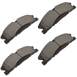 cciyu D1611 Front Ceramic Brake Pads Kits fit For