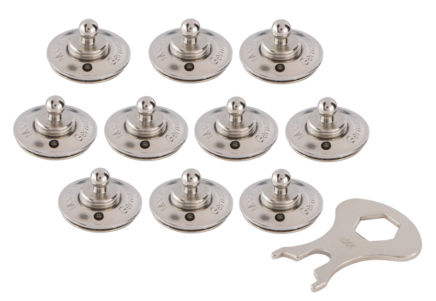 New Marine Loxx Bottom Parts 10 Pieces Fabric Screws + Key