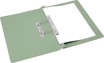Q-Connect Transfer File 35mm Capacity Foolscap Green Pack 25 KF26060