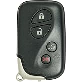 Keyless Entry Remote Control Smart Key Fob for Lexus RX350 2010-2015 | HYQ14ACX, 271451-5290, 89904-48191, Proximity Key Fob Replacement for Lexus RX350 RX450 CT200H 2010-2015