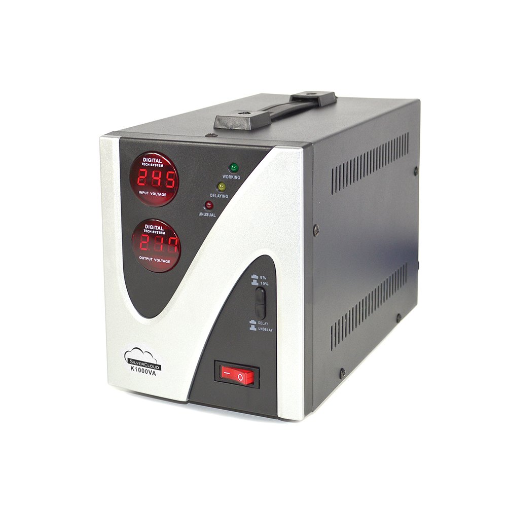SilverCloud 1000VA Voltage Converter Stabilizer