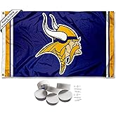 Minnesota Vikings Logo Banner and Tapestry Wall Tack Pads