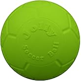 Jolly Pets Large Soccer Ball Floating-Bouncing Dog Toy, 8 inch Diameter, Green Apple, Large-X Large