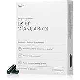 Seed 14 Day Gut Reset - Prebiotic and Probiotic for Women & Men - Digestive Health, Gut Health, Rapid Gut Recovery, Bloating & Constipation Relief - Vegan & Shelf-Stable - 28 Capsules (14-Day Supply)