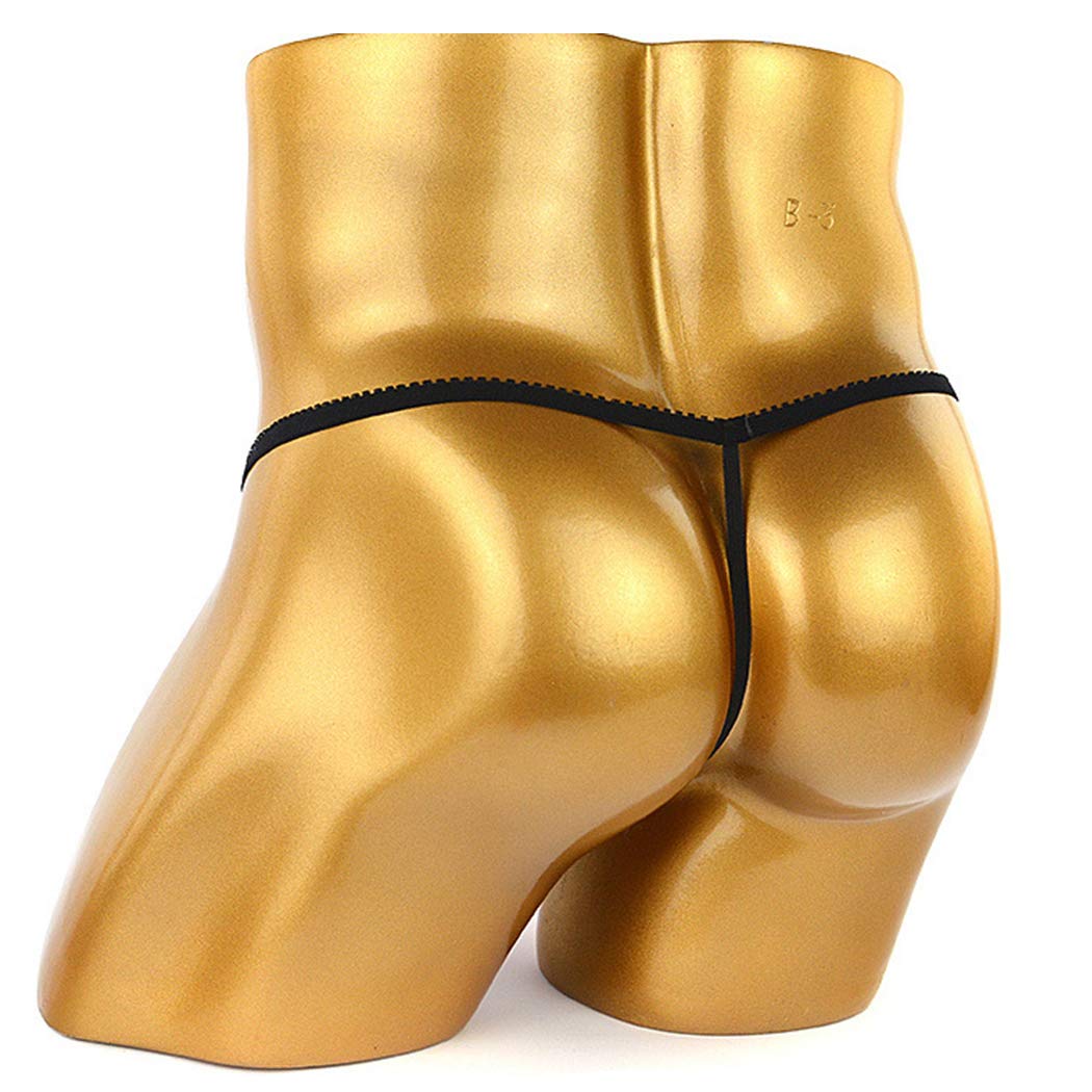 XinChangShangMao Aiung Men's Novelty Thongs Funny T-Back G-String Pouch Thong Underwear Gag Gifts