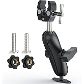 YFY Heavy-Duty Trolling Motor Stabilizer for Crestliner SureMount | Heavy-Duty Trolling Motor Stabilizer for Crestliner SureMount. 360&deg; dual-ball adjustment, drill-free rail mount.