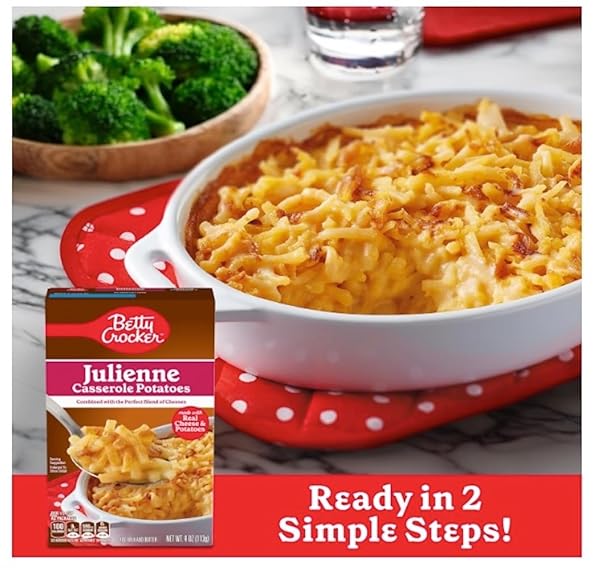BETTY CROCKER JULIENNE CASSEROLE POTATOES 4 OZ (PACK OF 2)