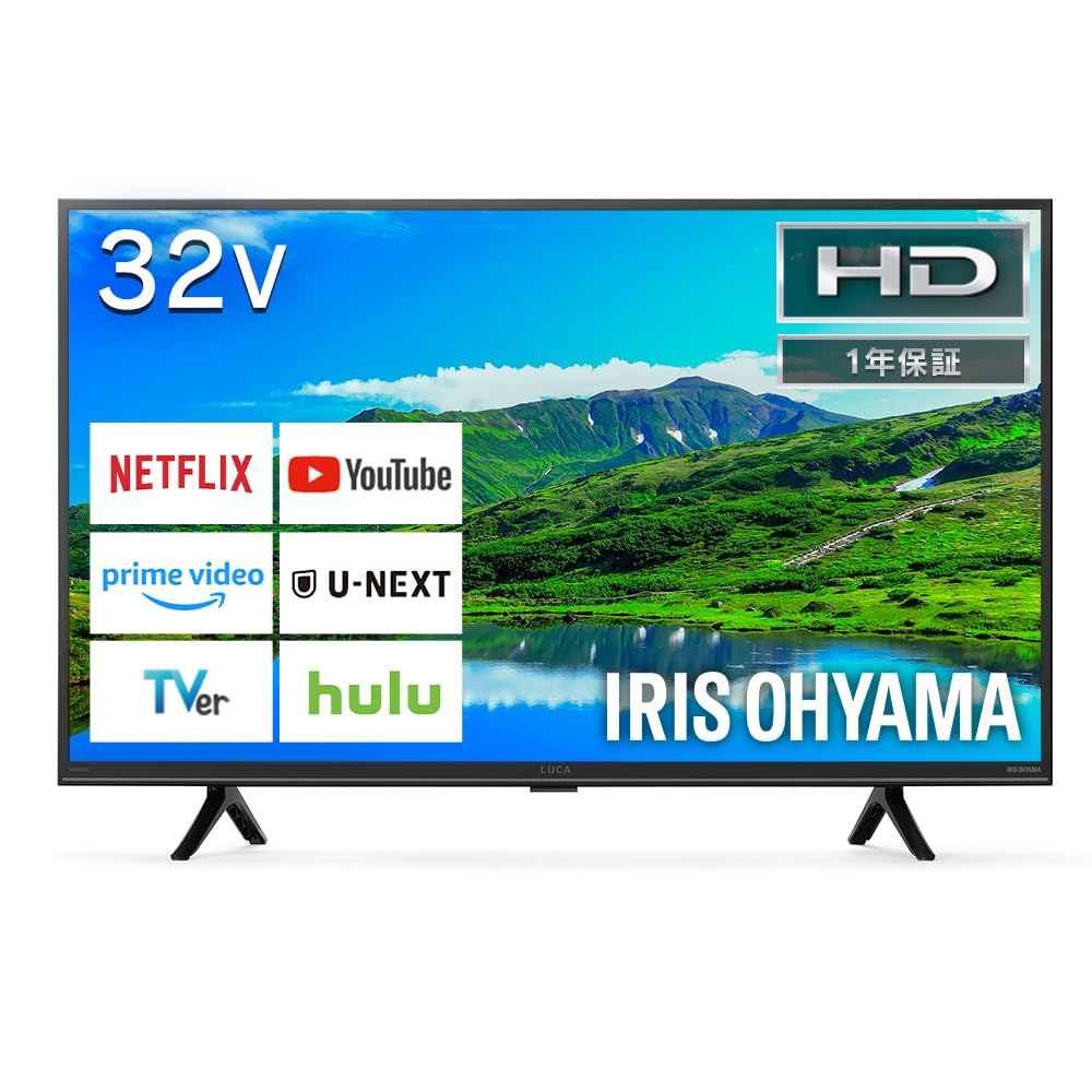 アイリスオーヤマ 2K スマート液晶テレビ 32V型 32WEA20 ブラック商品画像