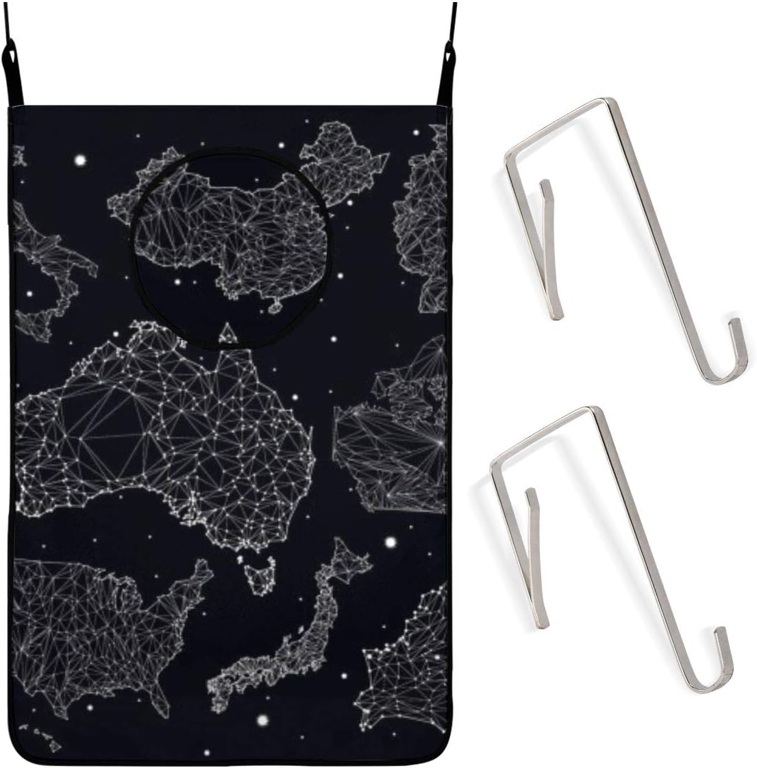 Abstrakte Karte von Italien China Deutschland Australien Kanada USA