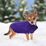 Jodsen Small Dog Jumper Winter Knit Pullover Purple XS view 5