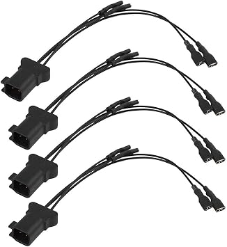 Amazon Com X Autohaux Car Speaker Wire Adapter Audio Horn Harness Cable Connector For Ford Mondeo 4pcs Automotive