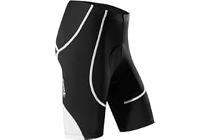 Santic Men's Cycling Shorts Padded Bicycle Riding Pants Bike Biking Clothes Cycle Wear Tights
