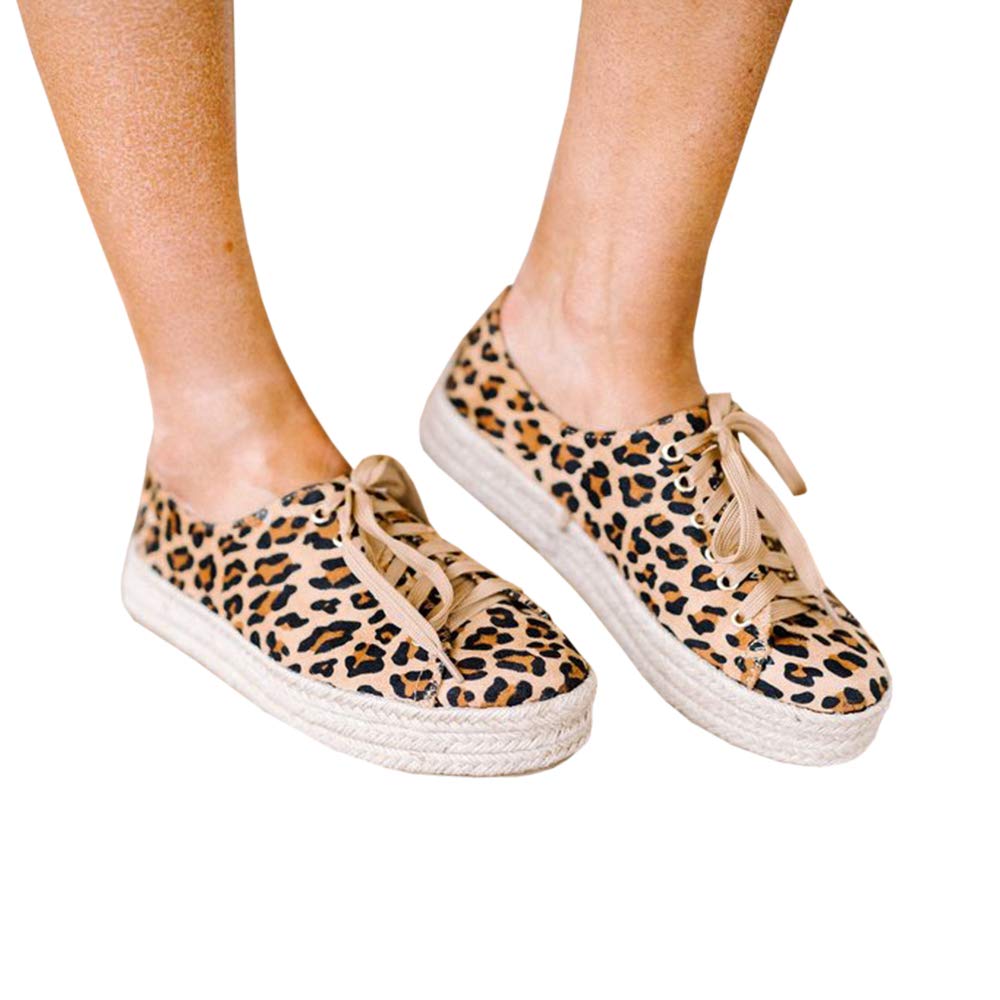LAICIGO Women's Sneaker Casual Fashion Loafer Slip-On Espadrille Flat Canvas Shoes - Image 6