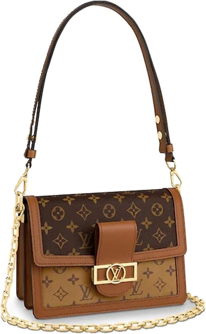 Women's fashion handbag M44580 Monogram canvas Removable mini dauphine bag