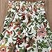 sweetyhouse Toddler Baby Girls 2Pcs Set,Kids Ruffle Vest Crop Tops+Floral Wide Leg Pants Summer Outfits, 4-5T