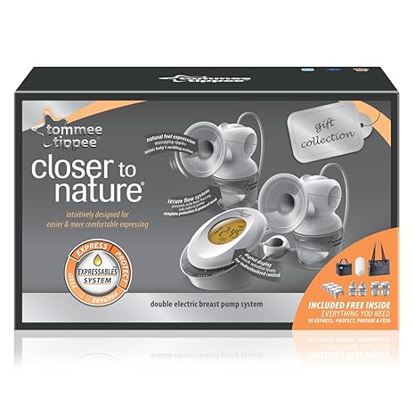 double electric breast pump tommee tippee