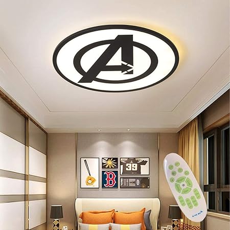 ZXM LED Rächer Allianz Deckenleuchte Runde Kinderzimmer Moderne