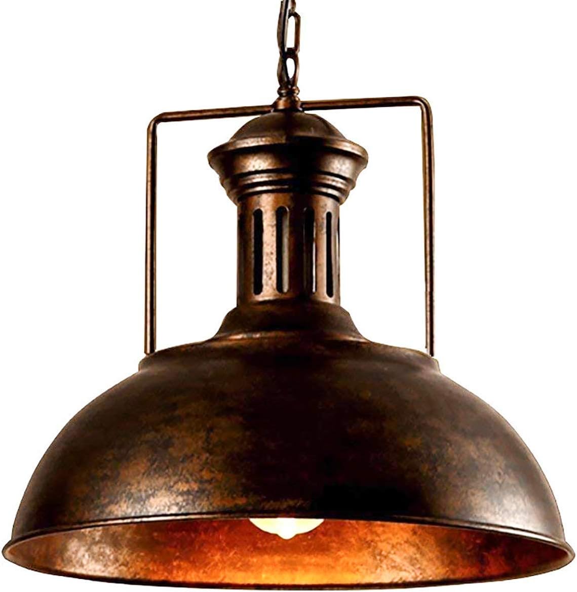 Vintage Industrial Pendant Light Easric Nautical Barn Farmhouse