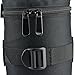 JJC DLP-3 Deluxe Lens Pouch for Lenses with diameter and height below 80 x 170mm - Canon EF 100-300mm EF 75-300mm EF 135mm EF 24-70mm Nikon Nikkor 70-300mm Sony E 75-300MM