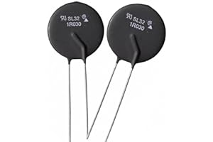 Ametherm SL32 1R030 (Pack of 2) NTC Thermistor, SG379 HVAC, Inrush Current Limiter 1 Ohm Ohm ±20% 1.18" (30mm)
