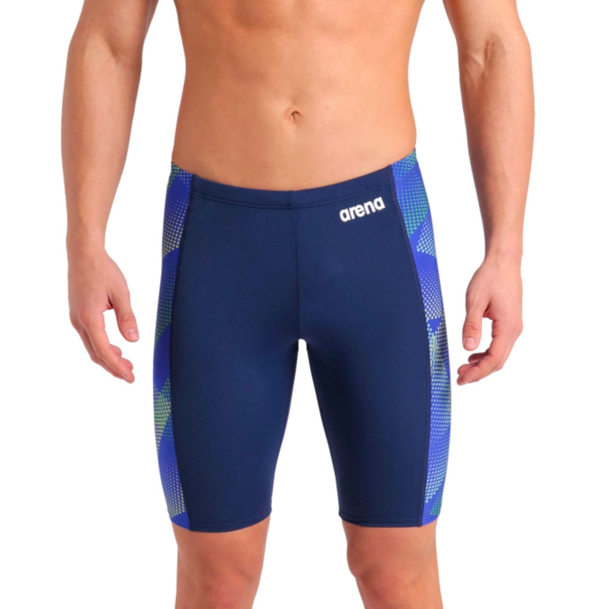 ARENA Mens Halftone Competitive Racing Jammers for