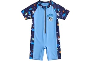 DivingBirds Baby Boys One Piece Swimsuit, Toddles Quick-Dry UV Protection Swimwears 3 Months-3 Years