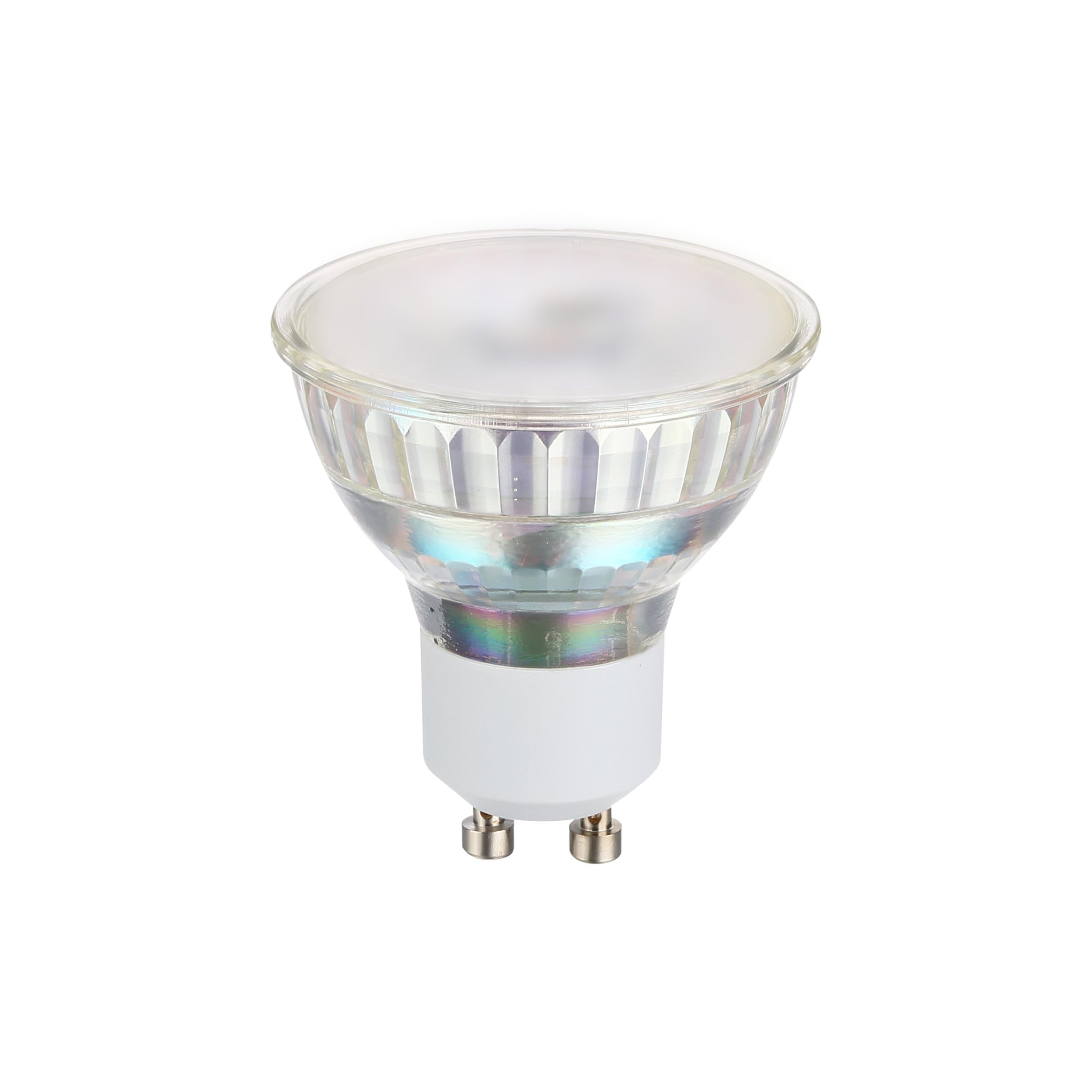 Eglo LED Light Bulb, GU10 Reflector lamp, 4.8 watt (Equivalent to 35 watt), 400 Lumen, Neutral White Glow, 4000 Kelvin, Spotlight, Ø 2"