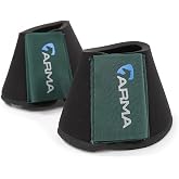 Shires Arma Neoprene Over Reach Boots - Green