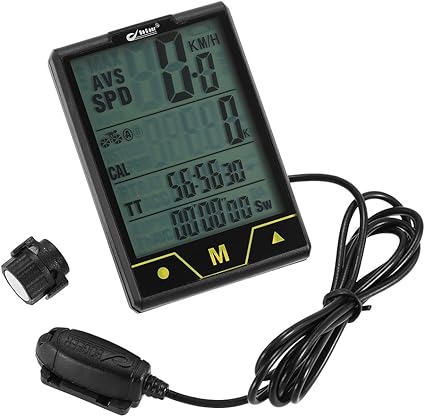 bike computer with temperature