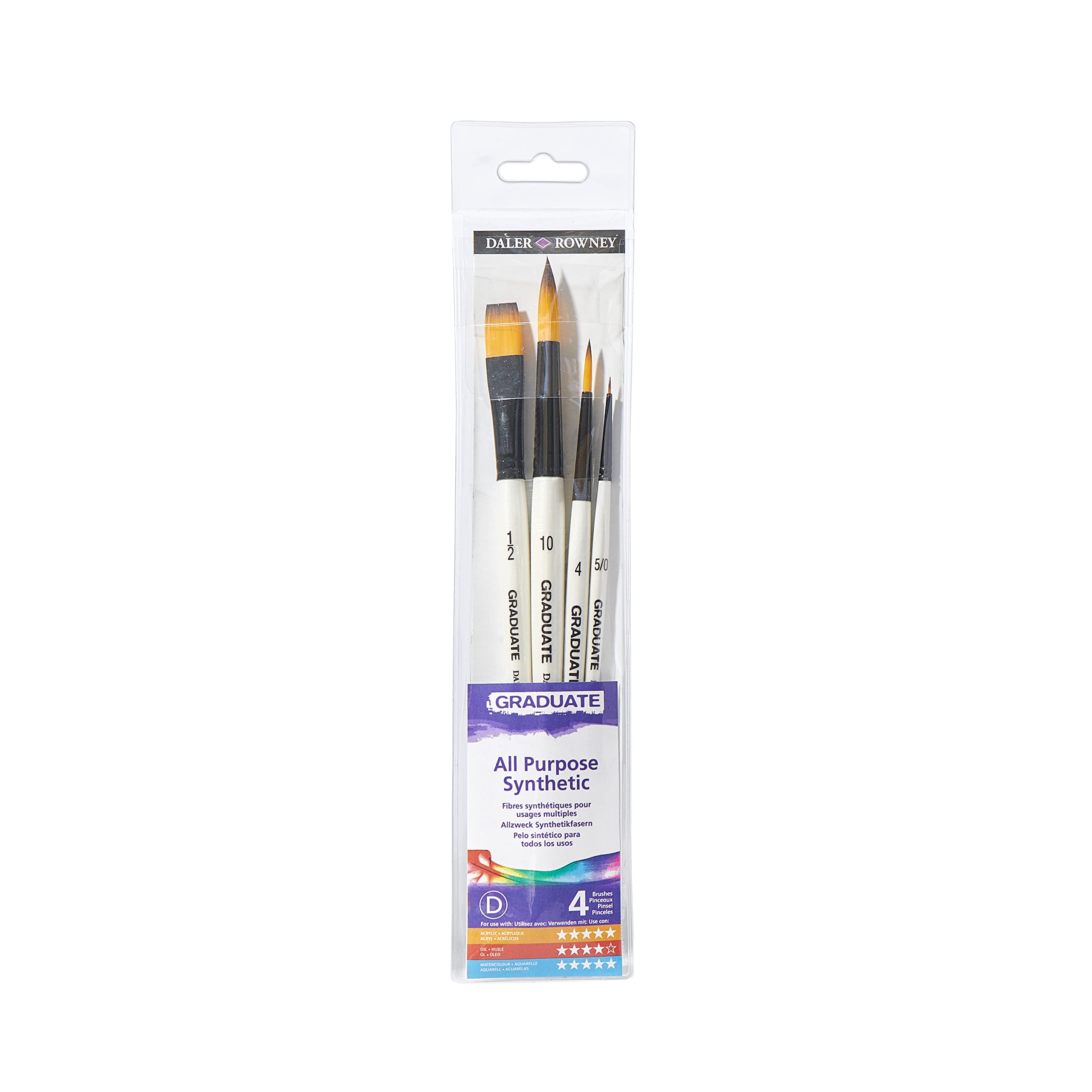 DR 4 Brush Syn Wc Set, E212540009