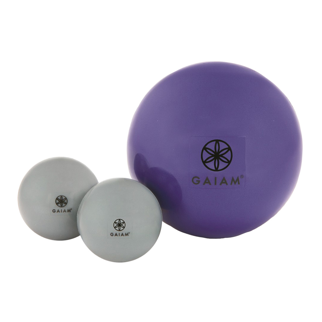 Gaiam Massage Therapy Kit Yoga Starter Sets Sports