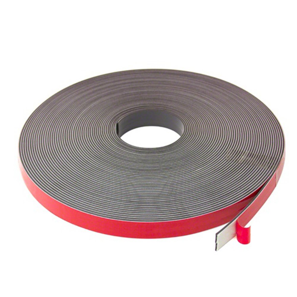 MagFlex® 19mm Wide Flexible Magnetic Tape - Foam Self Adhesive - Self Mating (5 Metre Length)