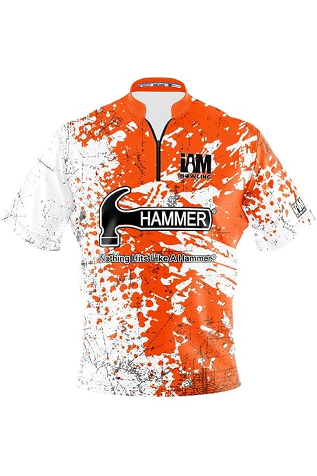 Motiv Bowling Jersey - I AM Bowling Fun Design Sash Collar - Dye-Sublimated Moisture Wicking Polyester