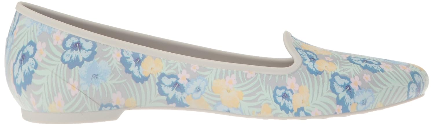 crocs eve graphic women flat in floral