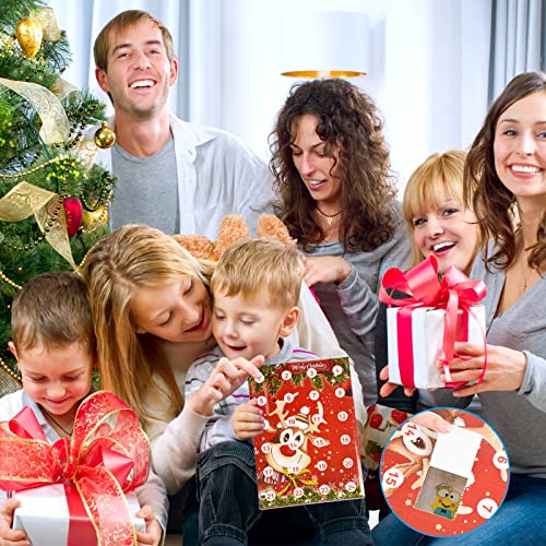 Advent Calendar 2021 Christmas Countdown Mini Christmas Ornaments 24 Days Adorable Squishy Different Surprise Relief Stress Toys for Kids and Adults